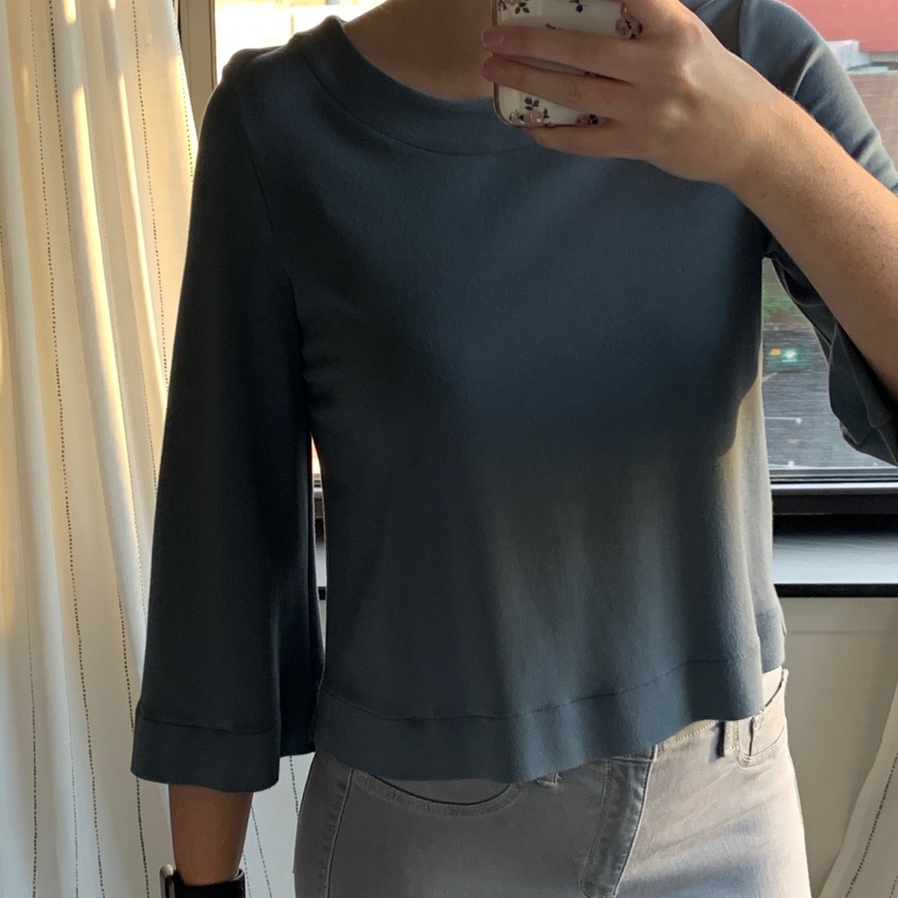 Ann Taylor Bell Sleeve Top
